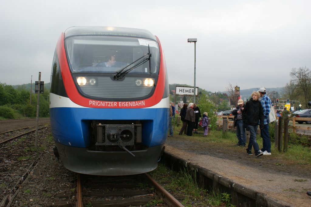 Prignitzer Eisenbahn 643.10 am 07.05.2010 in Hemer
