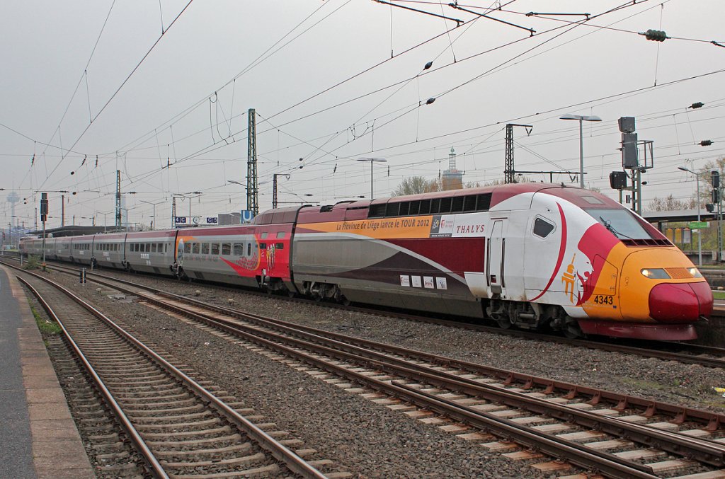 Thaly´s 4343 mit  Tour de France  Werbung in K�ln Messe/Deutz am 14.04.2012