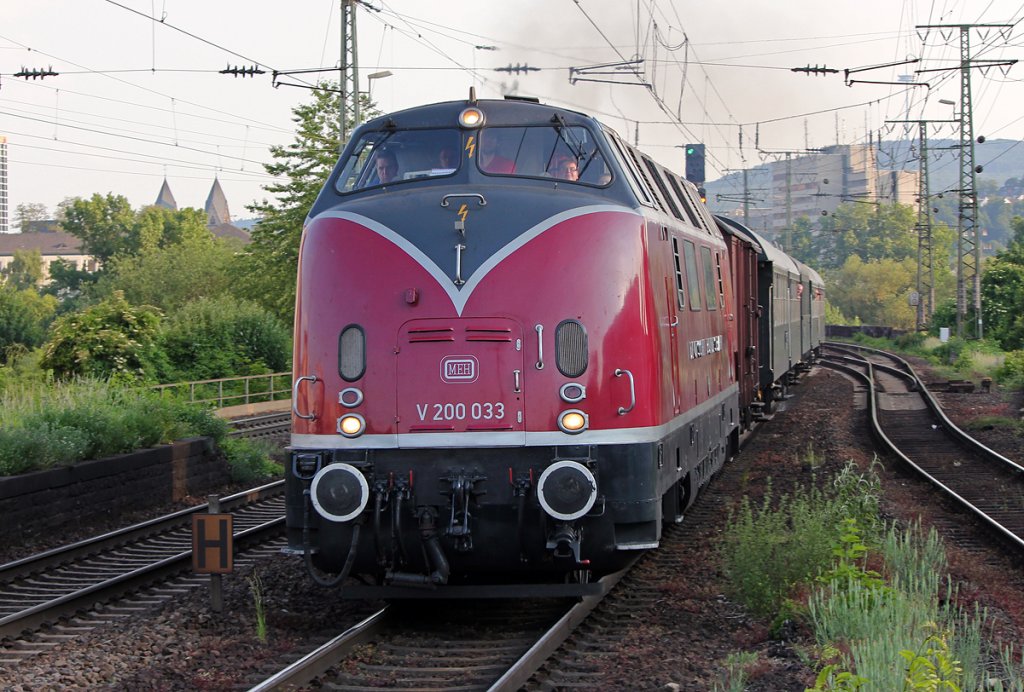 V200 033 in Koblenz L�tzel am 21.05.2011