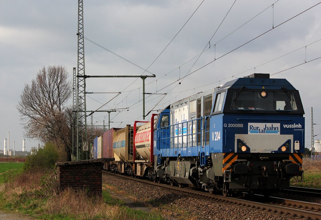 V204 der RTB in Porz Wahn am 29.03.2012