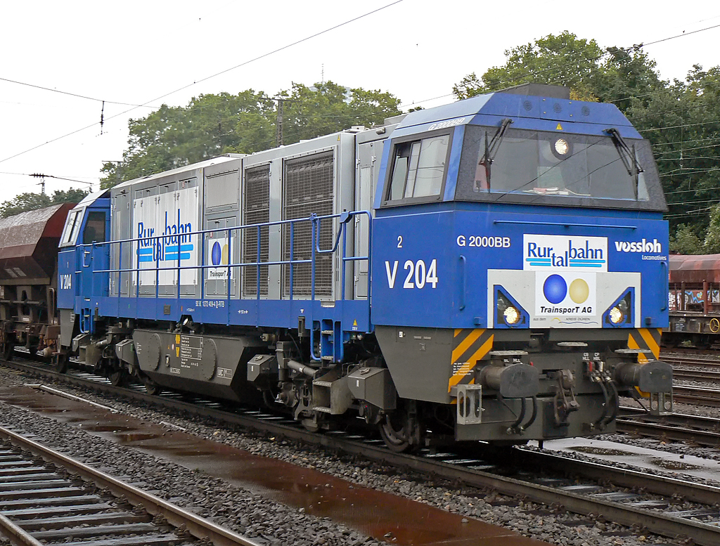 V204 der Rurtalbahn in K�ln West am 10.09.2010