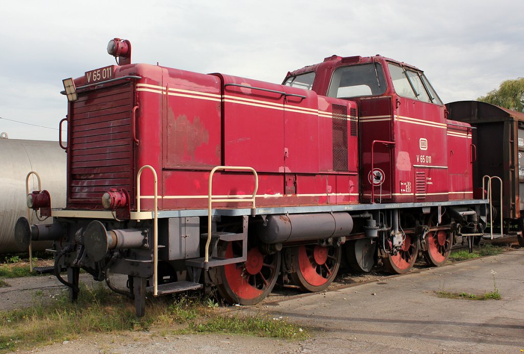 V65 011 im DB Museum Koblenz L�tzel am 11.08.2011