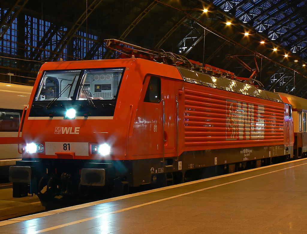 WLE 81 im Portrait in K�ln Hbf am 17.10.2010