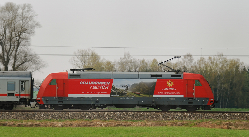101 017-2, Graub�nden, aufgenommen am 01.04.14, bei Mindelaltheim.