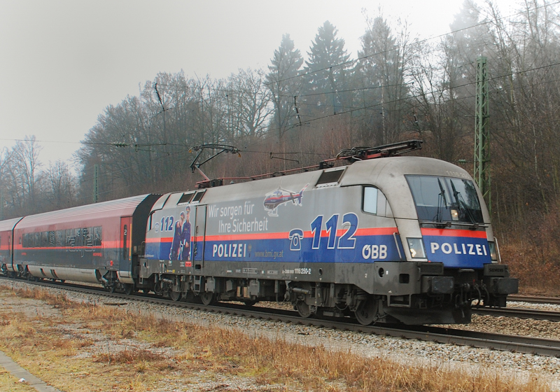1116 250-2, Polizei, aufgenommen am 18.01.14, in A�ling.
