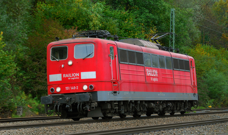 151 149-2, aufgenommen am 16.10.13, in A�ling.