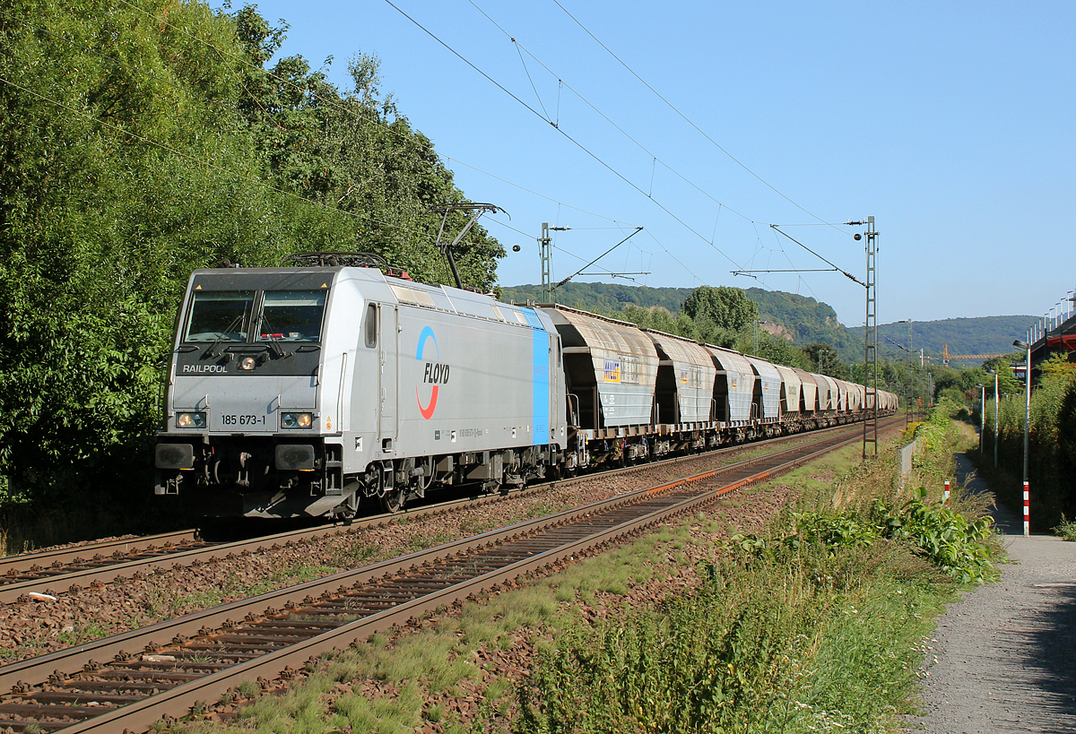 185 673-1  Floyd  in Bonn Limperich am 04.09.2013