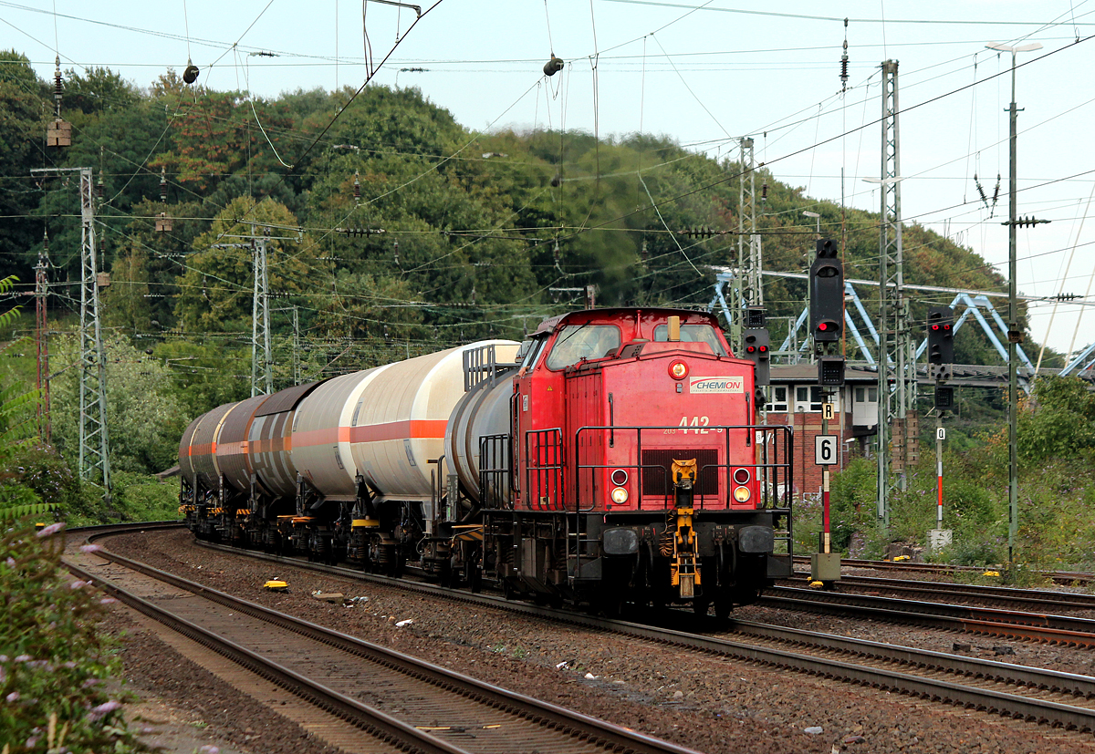 203 442-9 kurz vor K�ln West am 06.09.2013