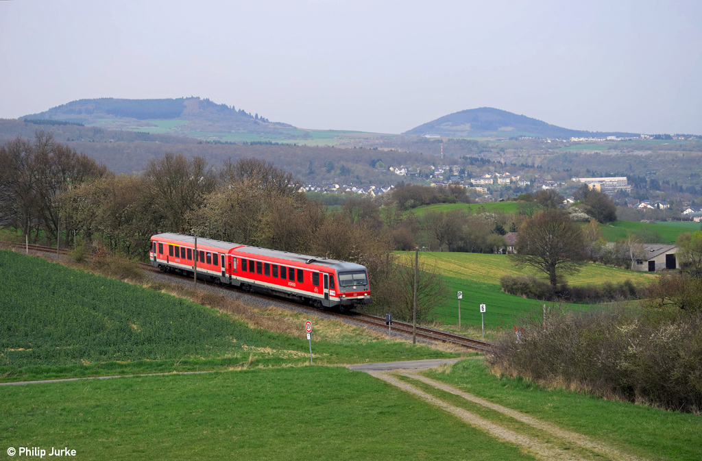 629 313-7 als RB 12441 (Kaisersesch - Andernach) am 30.03.2014 bei Mayen.
