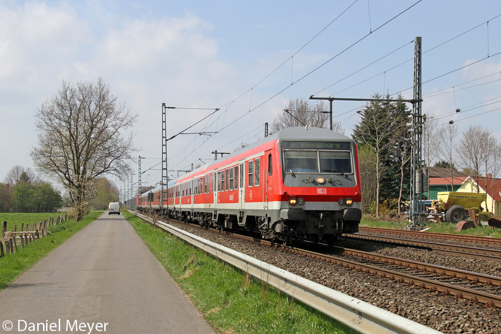 Der SH Express in Brokstedt am 05,05,13 