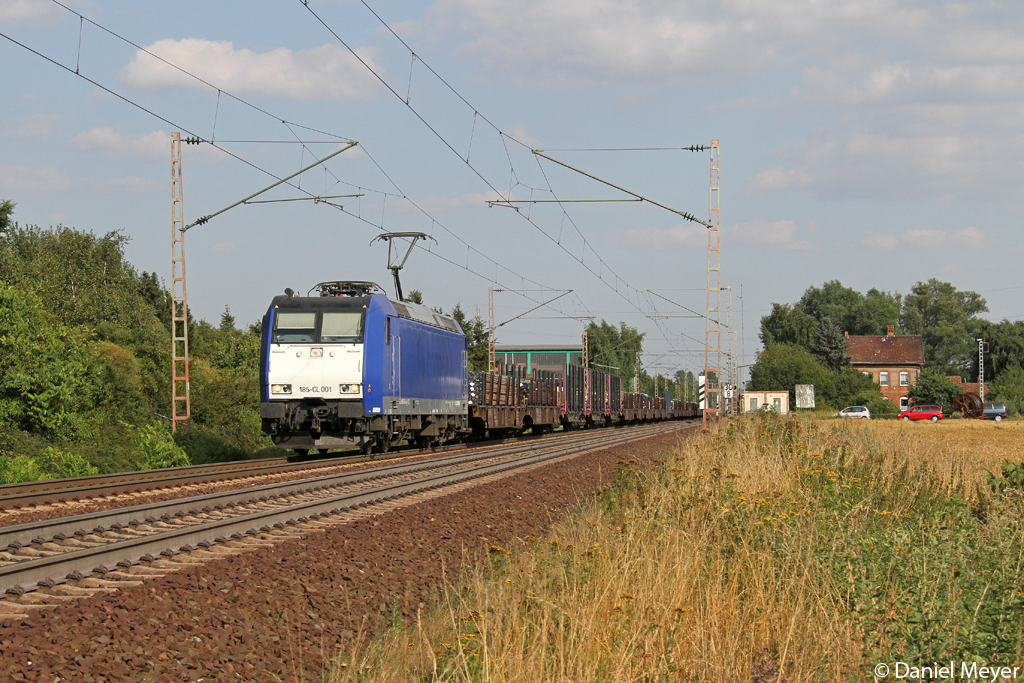 Die 185-CL 001 in V�hrum am 05.08.2013 