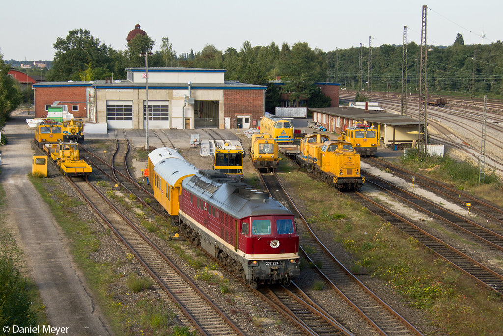 Die 232 223-8 in Duisburg Wedau am 28.09.2013
