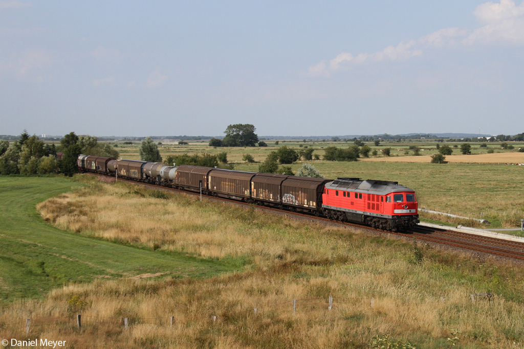 Die 232 388-9 in Meldorf am 01.08.2014