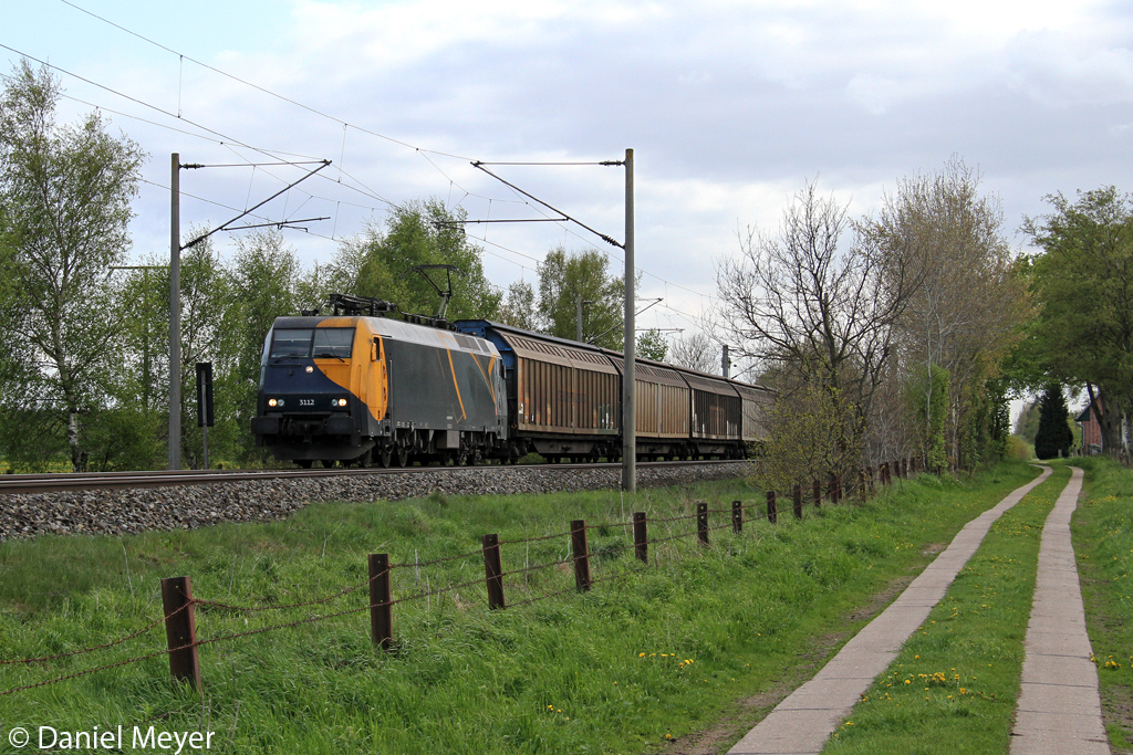 Die EG 3112 bei Quarnstedt am 12.05.2013