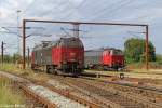 Die MZ 1456 und MZ 1439 in Padborg am 06.08.2014