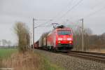 Die EG 3106 bei Neum�nster am 19.03.2014