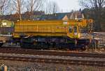 TAKRAF-Schienenkran der Volkerrail (von der Heringbau gekauft) abgestellt am 08.03.2011 in Burbach-W�rgendorf.