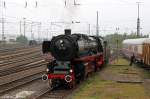 Die 01 150 und 52 4867 in Koblenz L�tzel am 09.06.2013