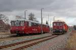 Die V75 018 / 107 018-4 und 772 141 in Crawinkel am 10,12,11