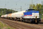 Chemions 203 764-4 mit Kesselzug in K�ln West am 05.07.2011