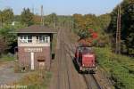 Die 203 007-0 in Ratingen Tiefenbroich am 11,10,12