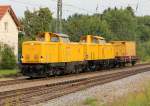 213 333 und 213 332 der DBG in Assling am 30.07.2011