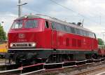 215 086-0 im Portrait in Bonn Beuel am 23.06.2012