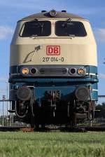 Die 217 014-0 im BW N�rnberg Gostenhof am 19,08,10