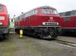 DB 218 387-9 auf dem BW Fest in Osnabr�ck am 19.9.10