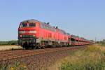 Die 218 389-5 und 218 376-2 in Klanxb�ll am 15,08,12