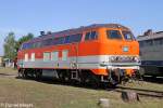 Die 218 137-8 im DB Museum Koblenz L�tzel am 01,10,12