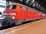 218 833-2 mit 218 810-0 in K�ln Hbf am 15.01.10