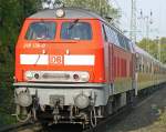 218 136-0 in K�ln West, Sommer 2009