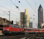 Und hier der erste Pendler.