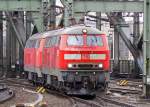 218 491-9 mit 218 194-9 in K�ln Hbf am 07.05.2010