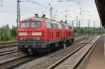 Eine �berf�hrunsfahrt mit 2x 218 am 14.05.2010 in Hamm