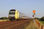 Die ER20-012 bei Klanxb�ll mit der NOB Richtung Westerland (Sylt) am 13.08.2012