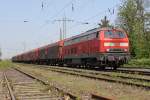 Die 225 029-8 in Ratingen Lintorf am 21,04,11