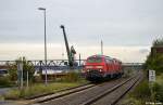 225 023-1 und 225 117-1 am 14.10.2012 in Duisburg-Wanheim.