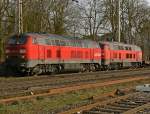 225 011-6 & 225 006-6 in Ratingen-Lintorf am 24.03.2010 !