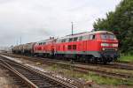 Die 217 015-7 und 225 073-6 in M�hldorf am 02,08,10