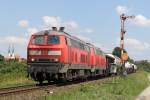 Die 225 803-6 und 225 017-3 in Alt�tting am 04,08,10