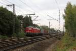 Die 232 472-1 Richtung Maschen in Elmshorn am 31.07.2014