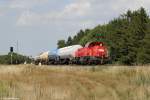 Die 261 097-0 in Sankt Michaelisdonn am 01.08.2014