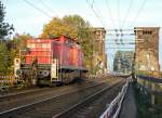 294 862-8 kommt Lz von der K�lner S�dbr�cke am 29.10.2010