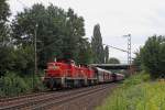 Die 294 952-7 und 294 956-8 in Hannover Limmer am 16,08,11