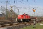 Die 294 646-5 in Koblenz L�tzel am 15,04,13