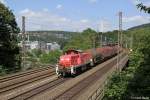 Die 294 715-8 in Wuppertal Sonnborn am 02.07.2014