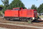 Die 298 329-4 in K�nigs Wusterhausen am 07,07,10
