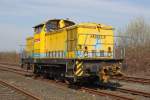 Die DBG 345 021-0 in Duisburg Wedau am 20,03,12